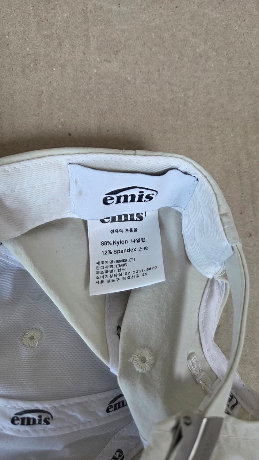 Emis 이미스 아이보리 볼캡 상품이미지3