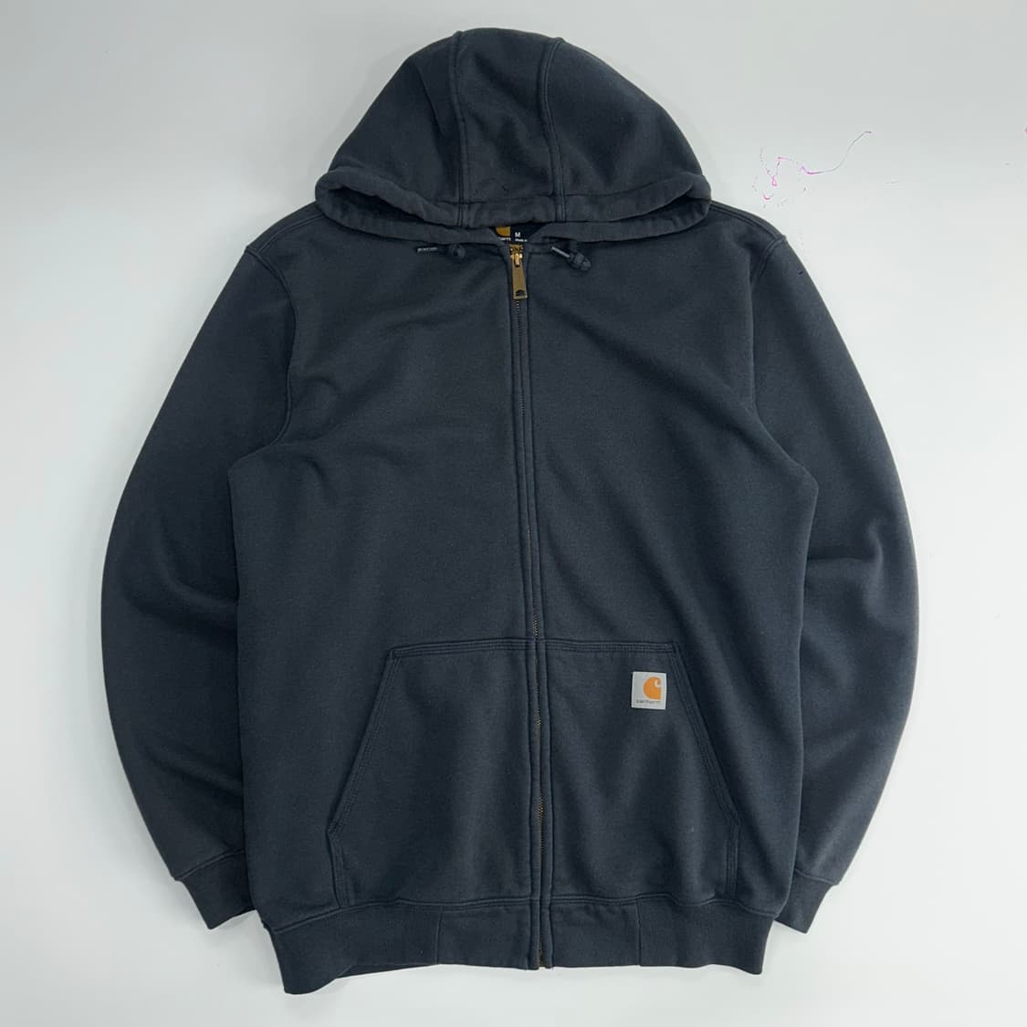 Carhartt 칼하트 오리지널핏 네이비 후드집업  상품이미지3