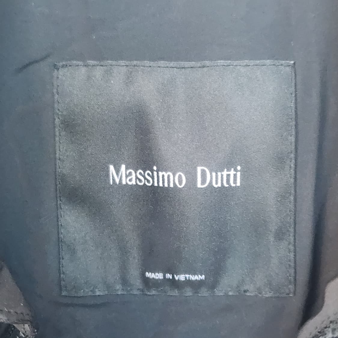 마시모두띠 검정 경량 패딩 자켓 상품이미지3