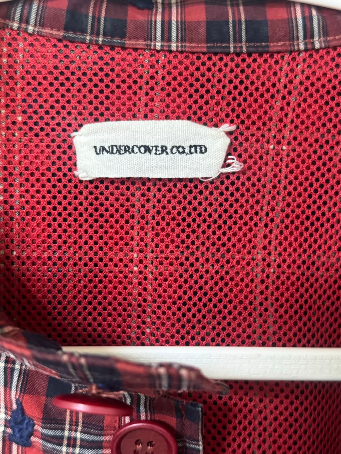 언더커버 퍽유 아노락 집업 셔츠 상품이미지3