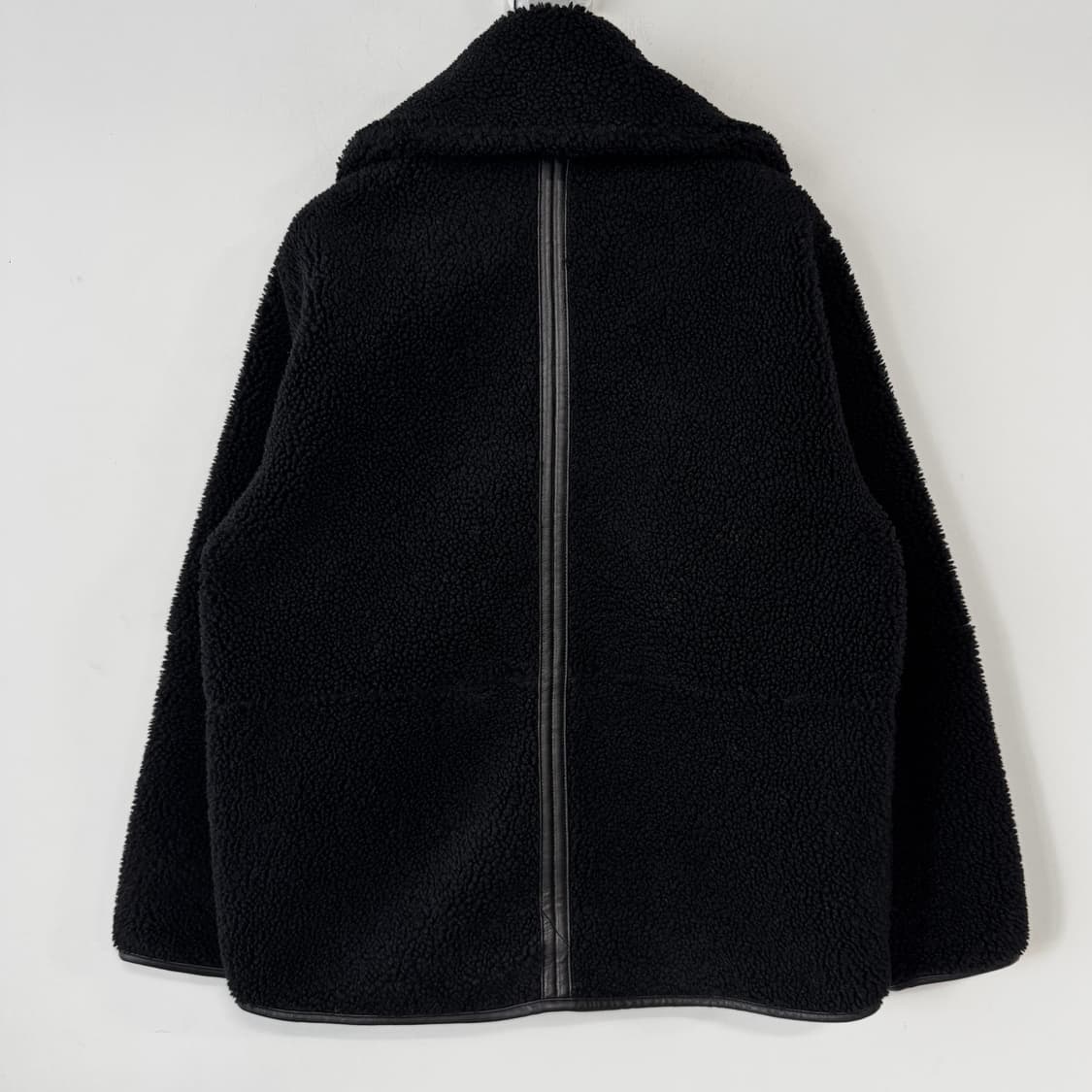 아르켓 레더 트리밍 테디 퍼 자켓 상품이미지8