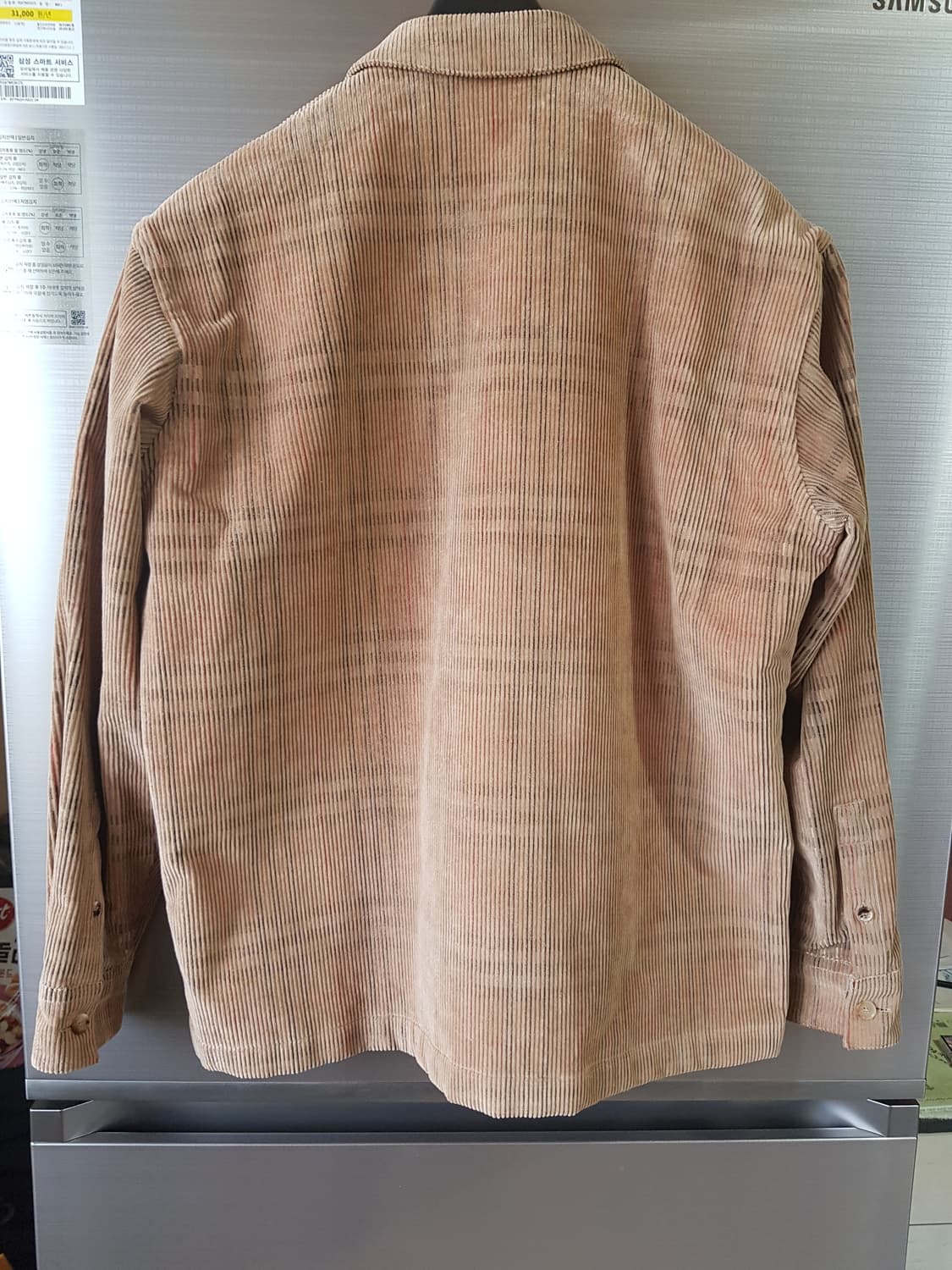 버버리 코듀로이셔츠 아카이브 베이지 사이즈M 상품이미지2
