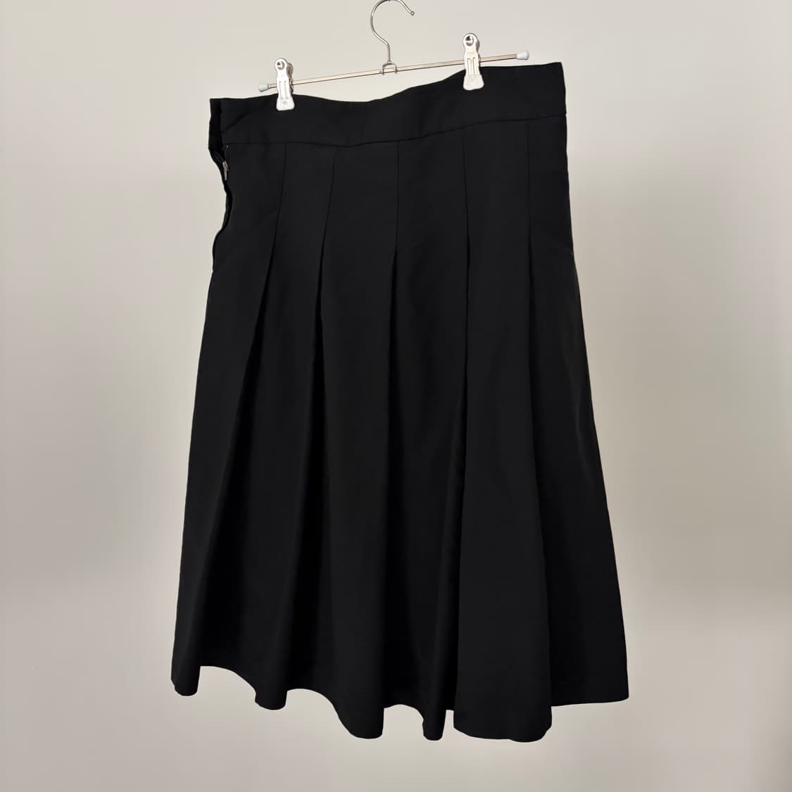Basic Pleats Polyester Skirt 상품이미지5