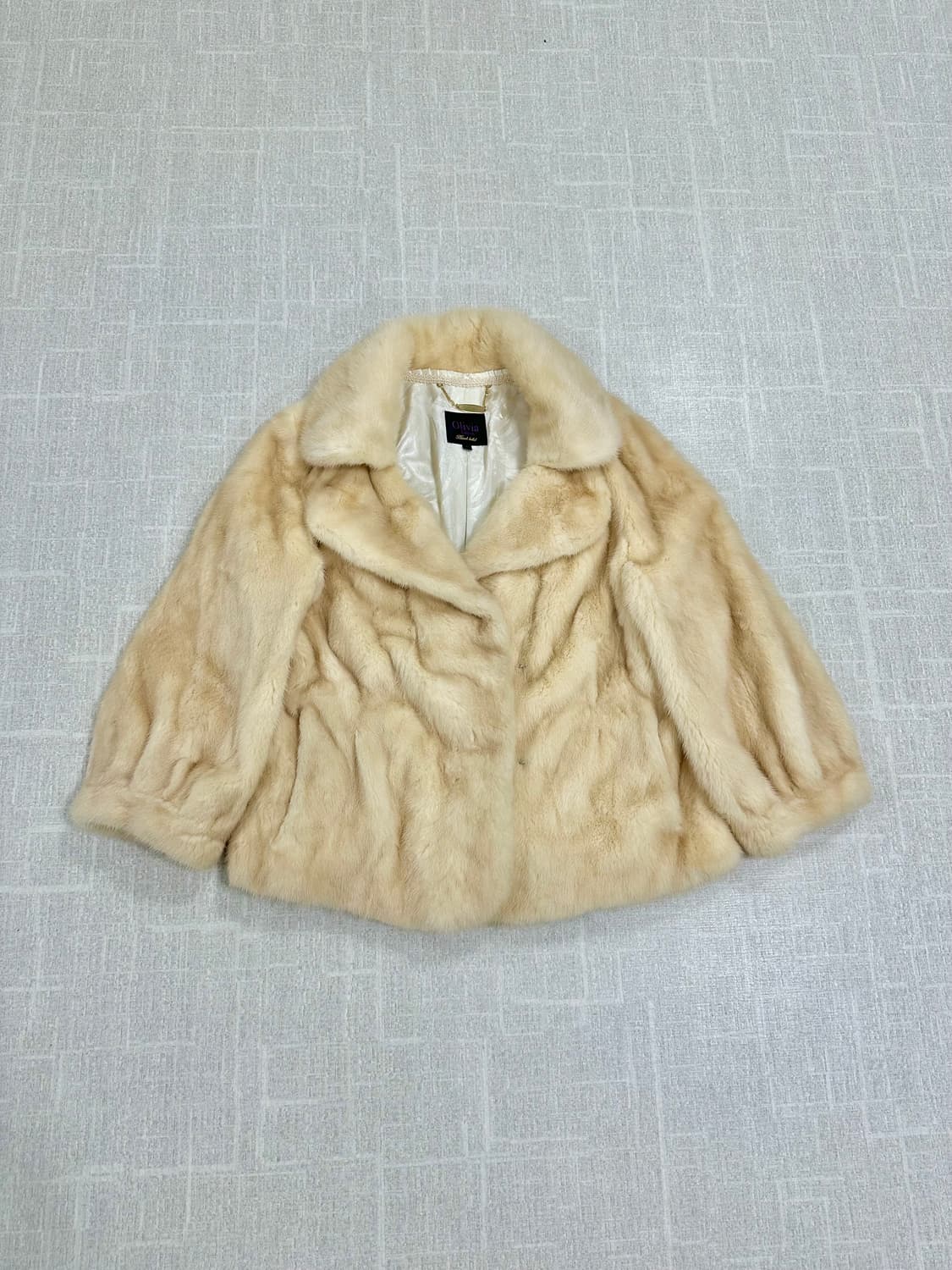 올리비아 로렌 밍크 자켓 상품이미지2