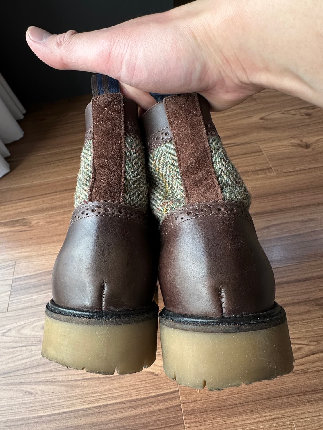 프레드페리 x 해리스트위드 브라운 노스게이트 부츠 280 상품이미지7
