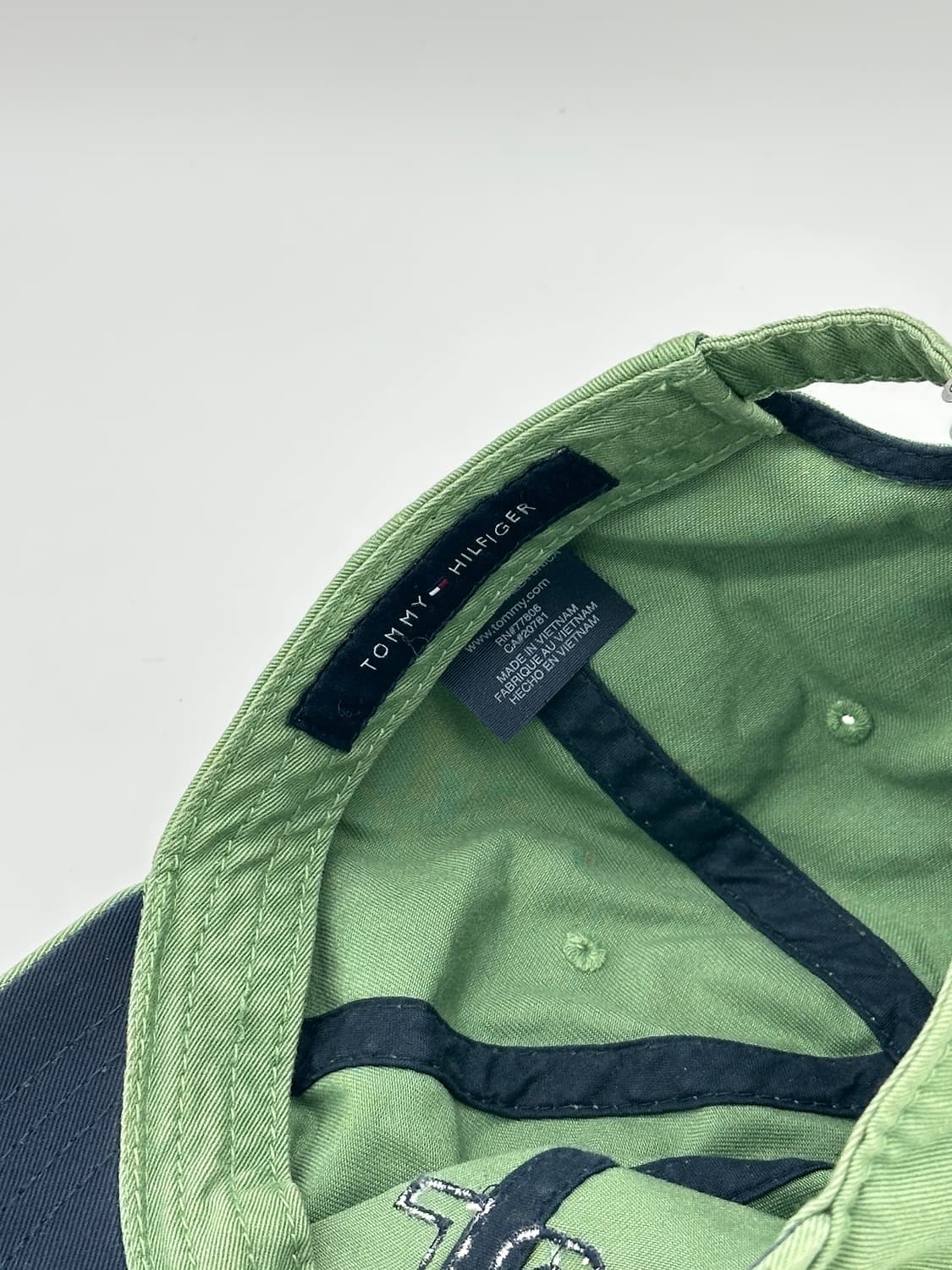 [M-L] 타미힐피거 85로고 연두 볼캡 모자 상품이미지7