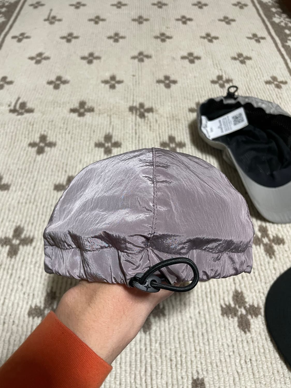 스톤아일랜드 나일론 메탈 볼캡 로즈쿼츠 상품이미지5