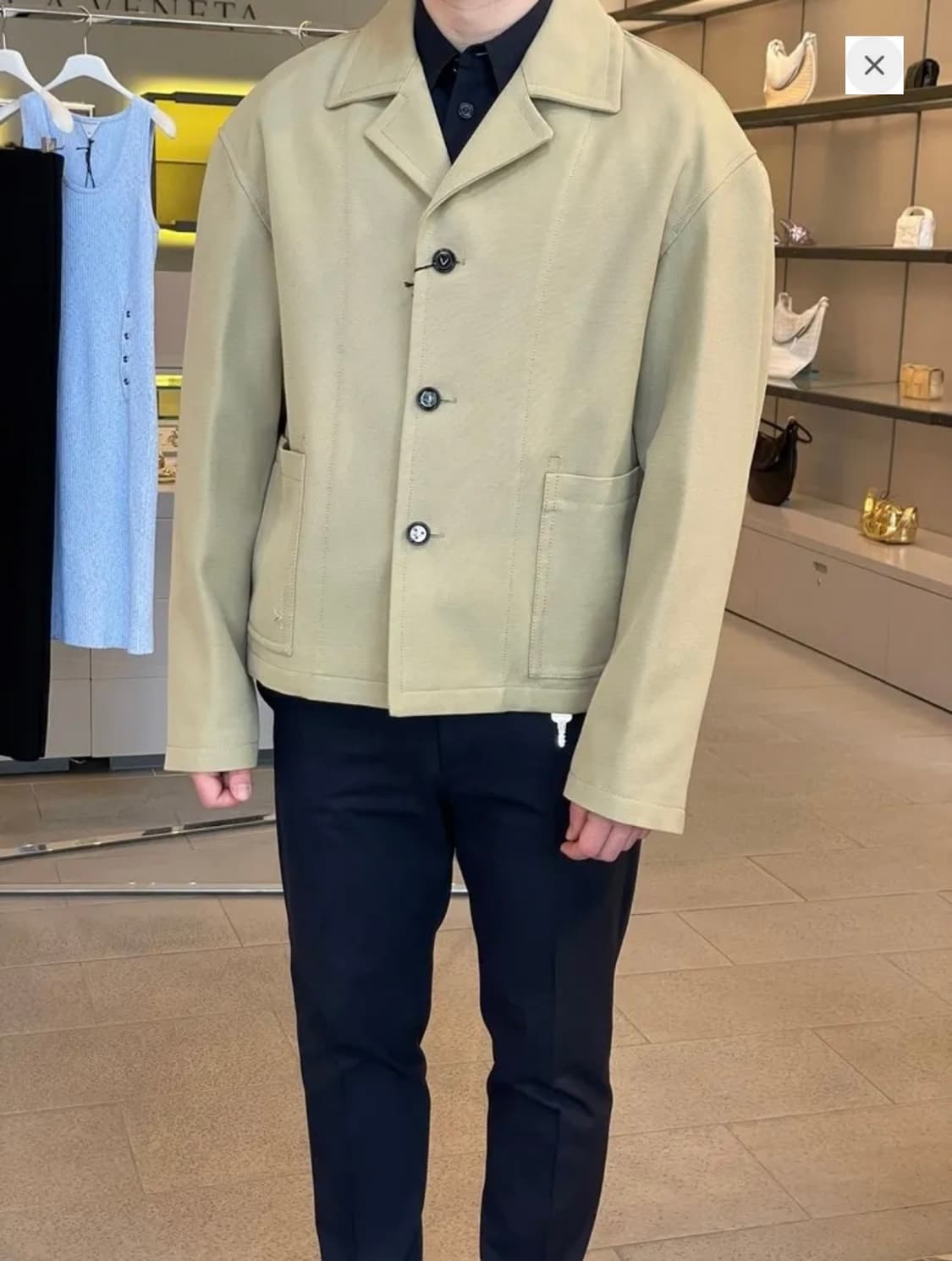 보테가베네타 / 오토맨 라이트 코튼 자켓 / 48 상품이미지1