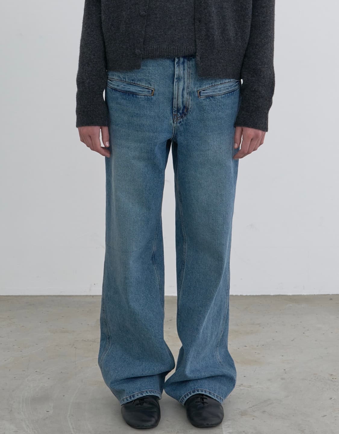 [46] 아이엘 아랄진 Aryal Jeans_l.indigo 상품이미지1