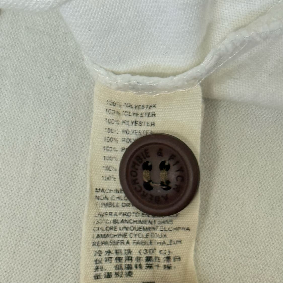 아베크롬비 헨리넥 반팔 L 상품이미지6