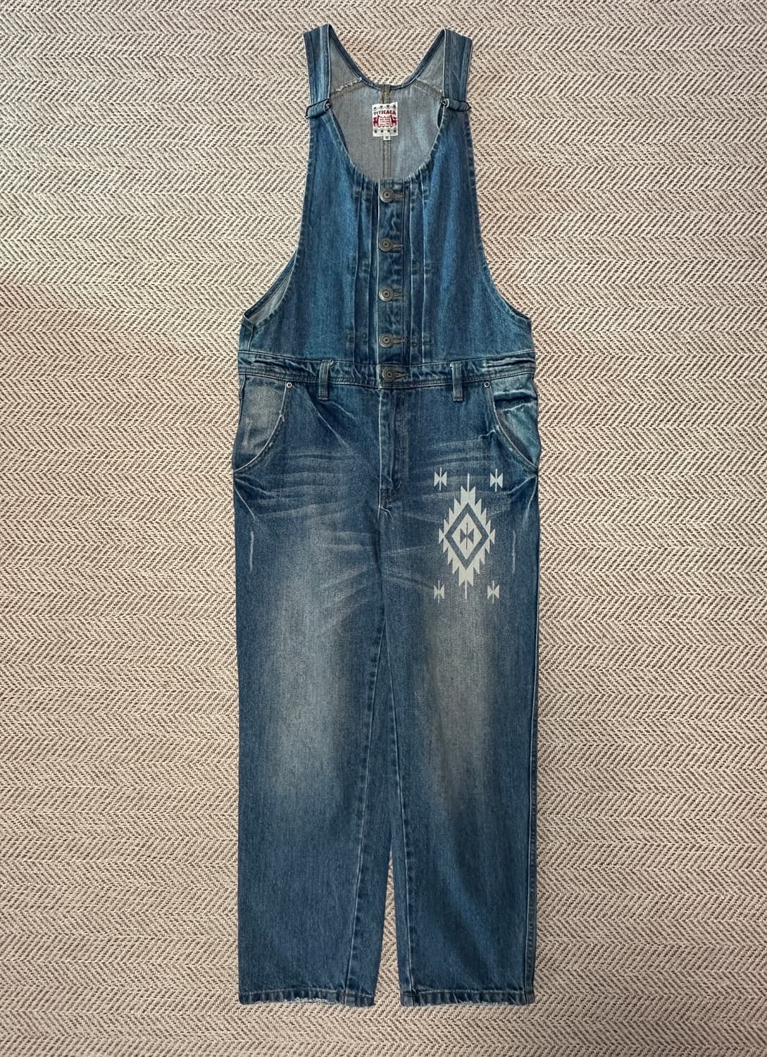 TITICACA denim overall 상품이미지1