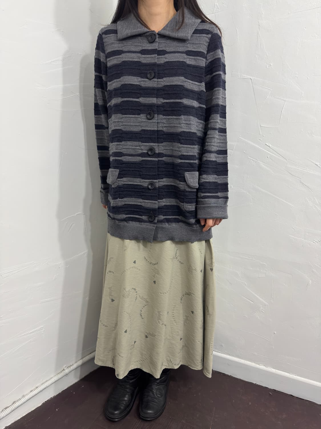 knit wool cardigan 상품이미지3