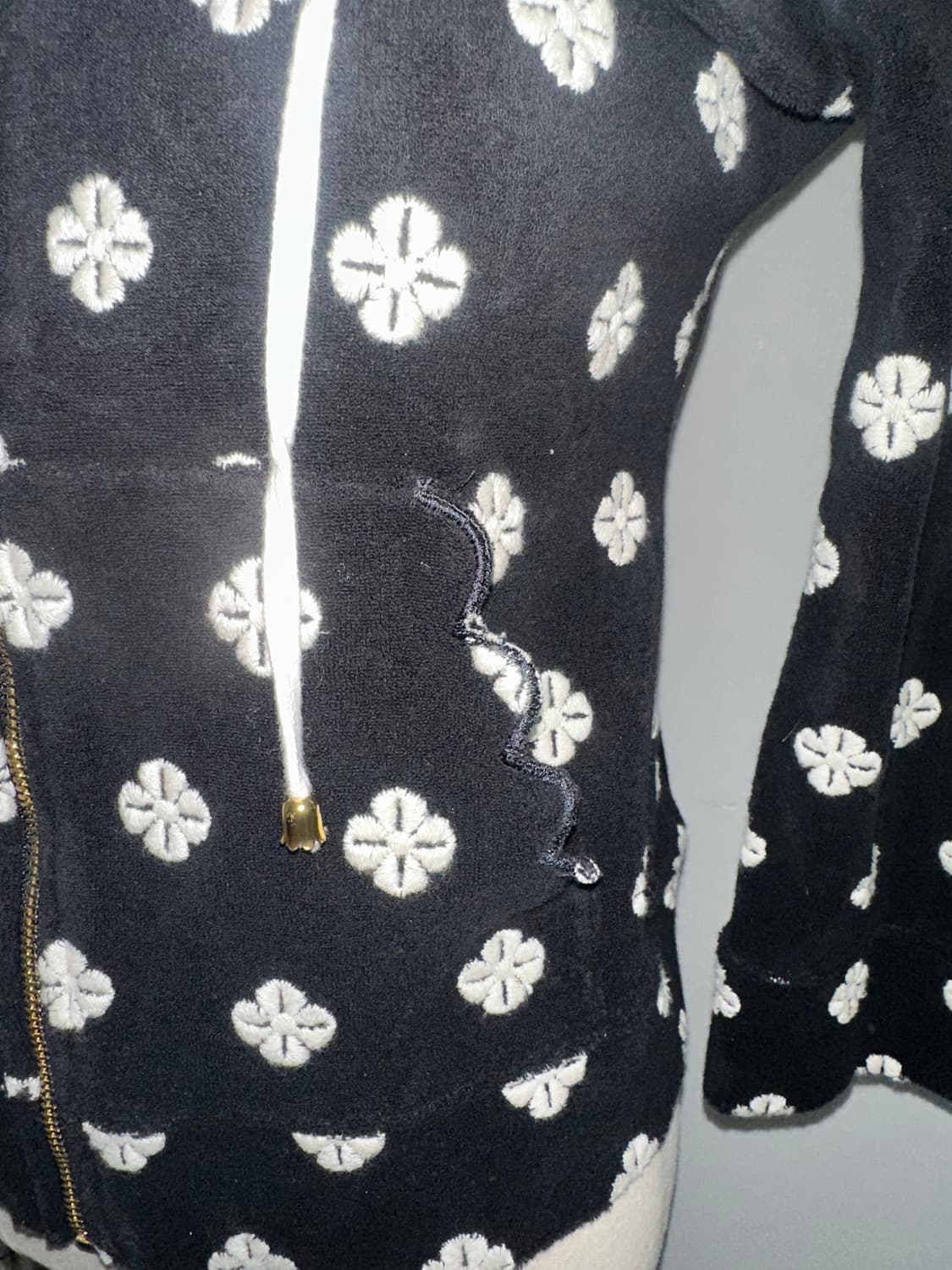 쥬씨꾸뛰르 7부 후드집업 상품이미지4