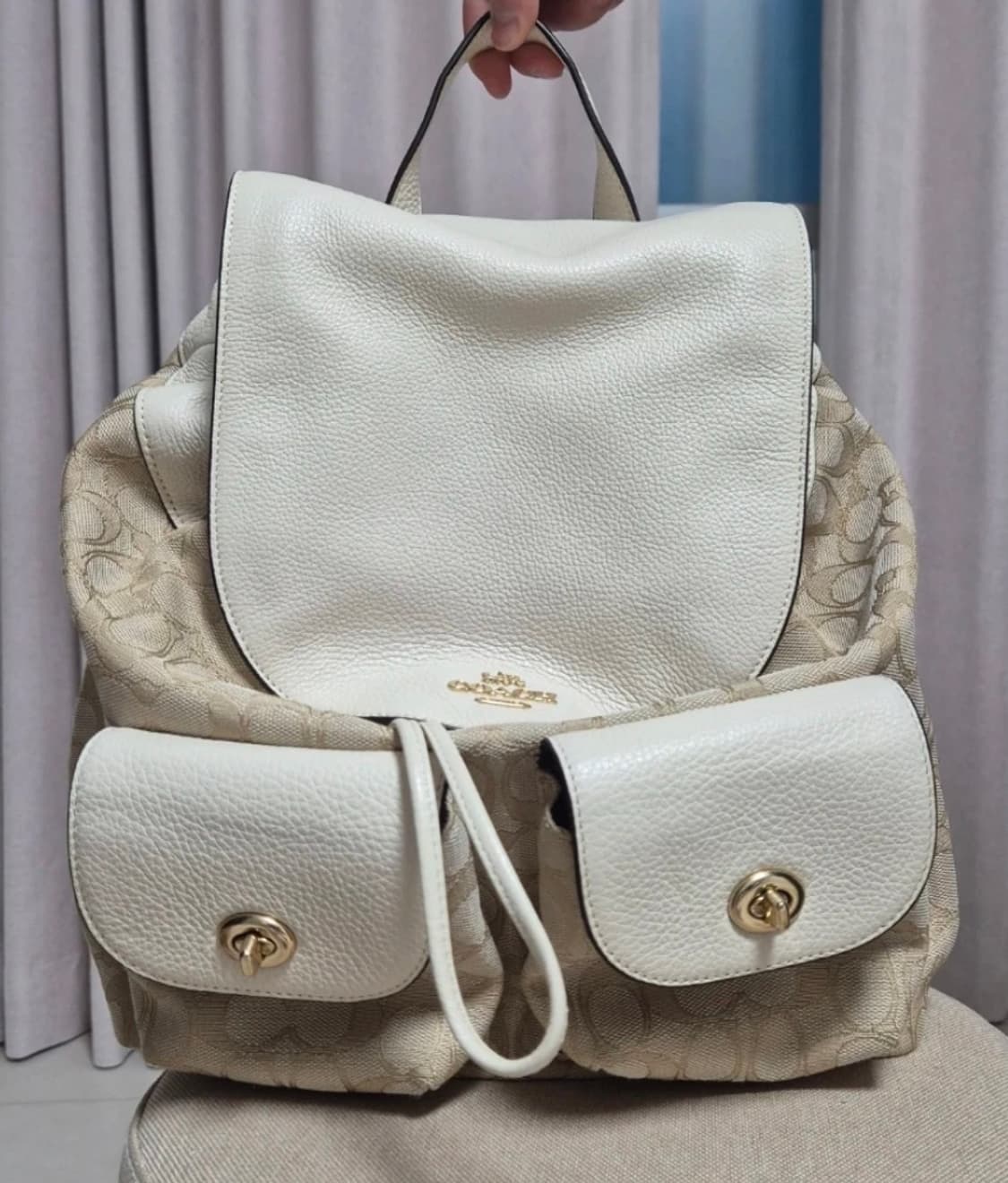 (새상품) 코치 시그니처 백팩 / 코치 백팩 / 코치가방 / 코치 백 상품이미지3