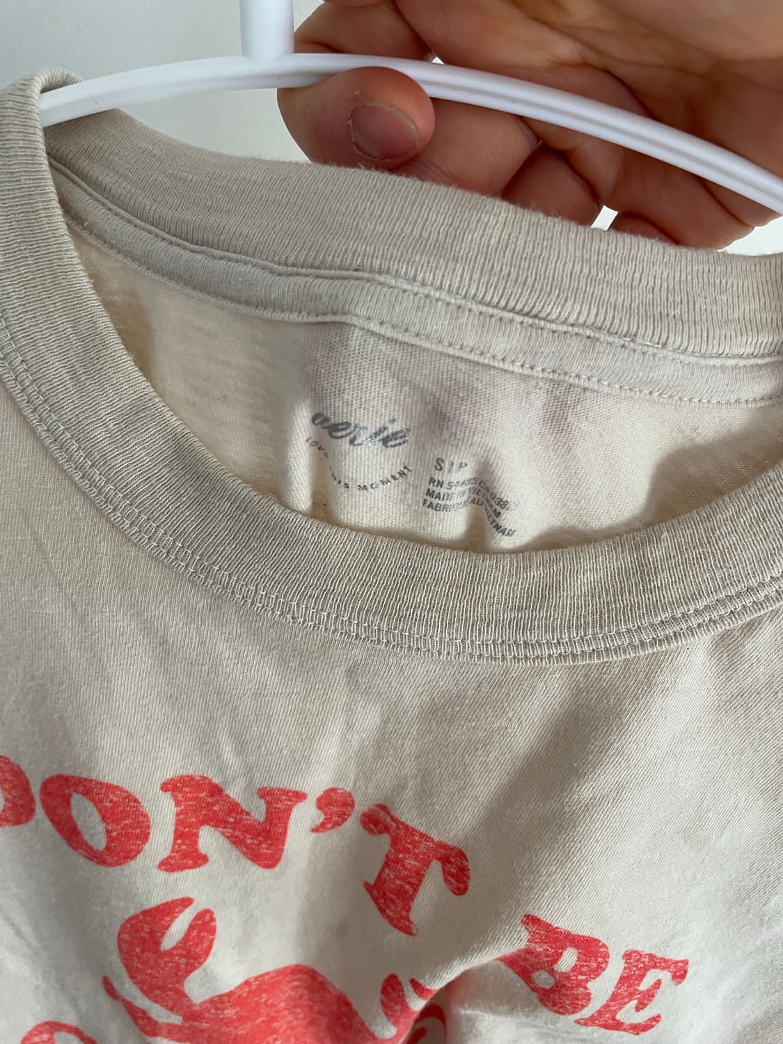 Don't be crabby T-shirts 상품이미지4