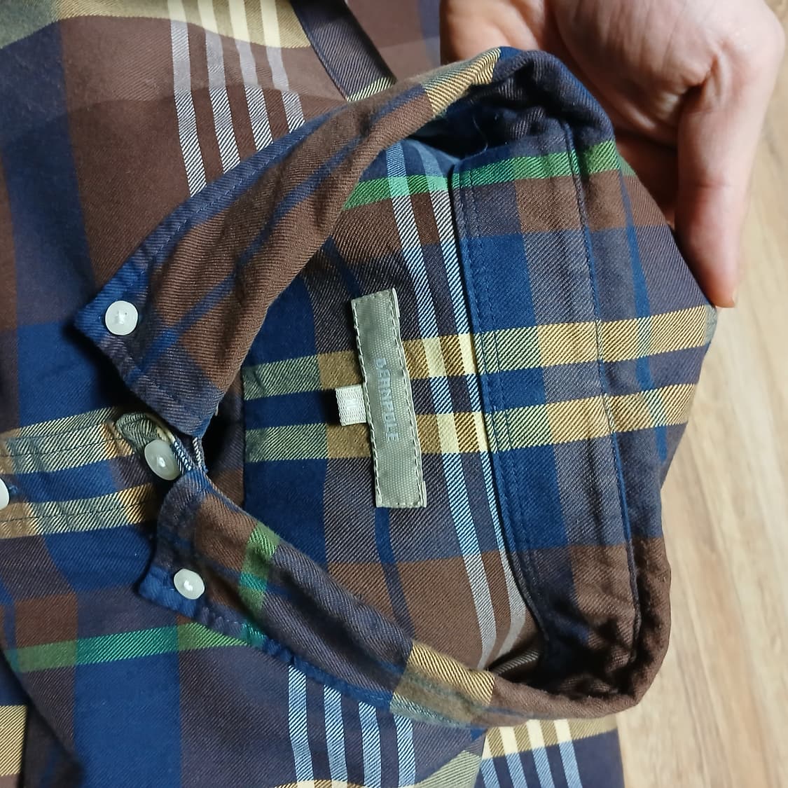 빈폴 삼성물산 beanpole 체크 셔츠 남방 상품이미지2