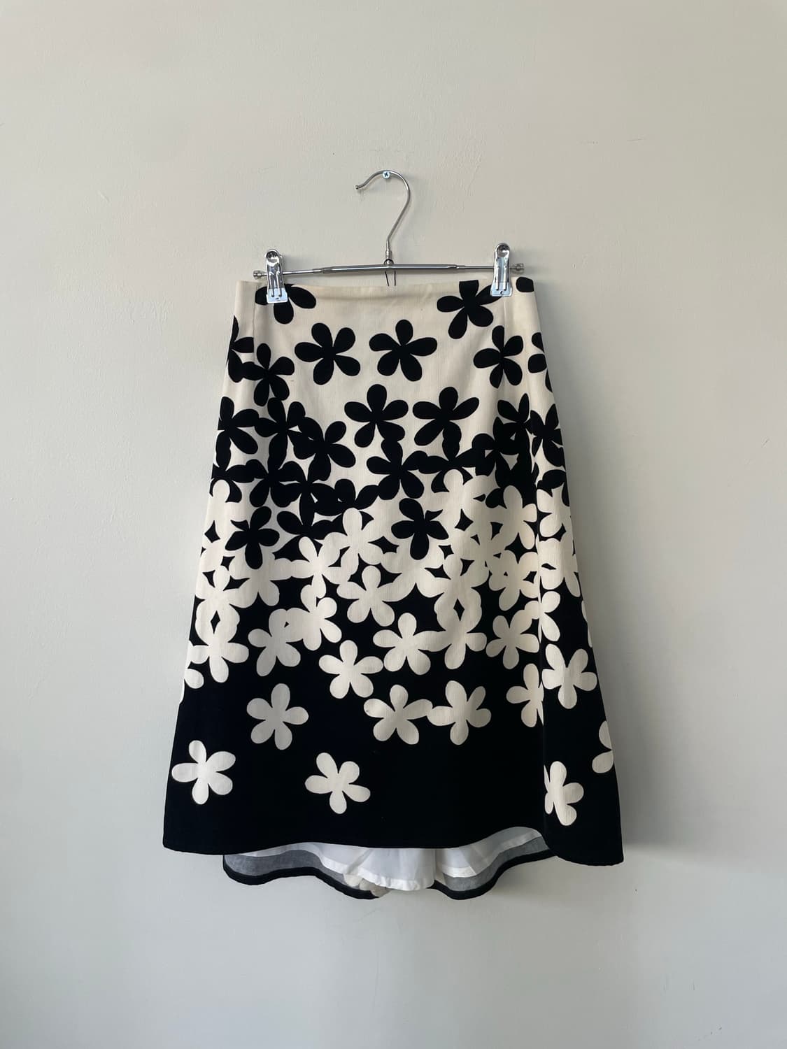 agnes b. corduroy flower aline skirt 상품이미지2