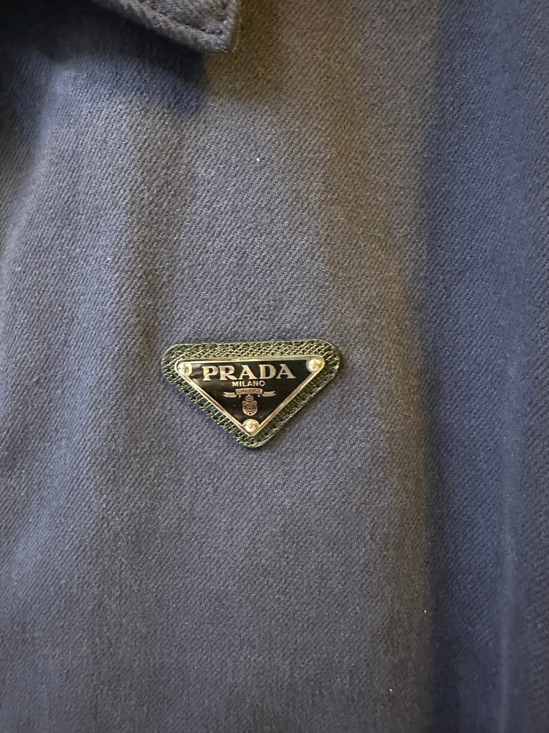프라다 올드 데님 자켓 M 상품이미지2
