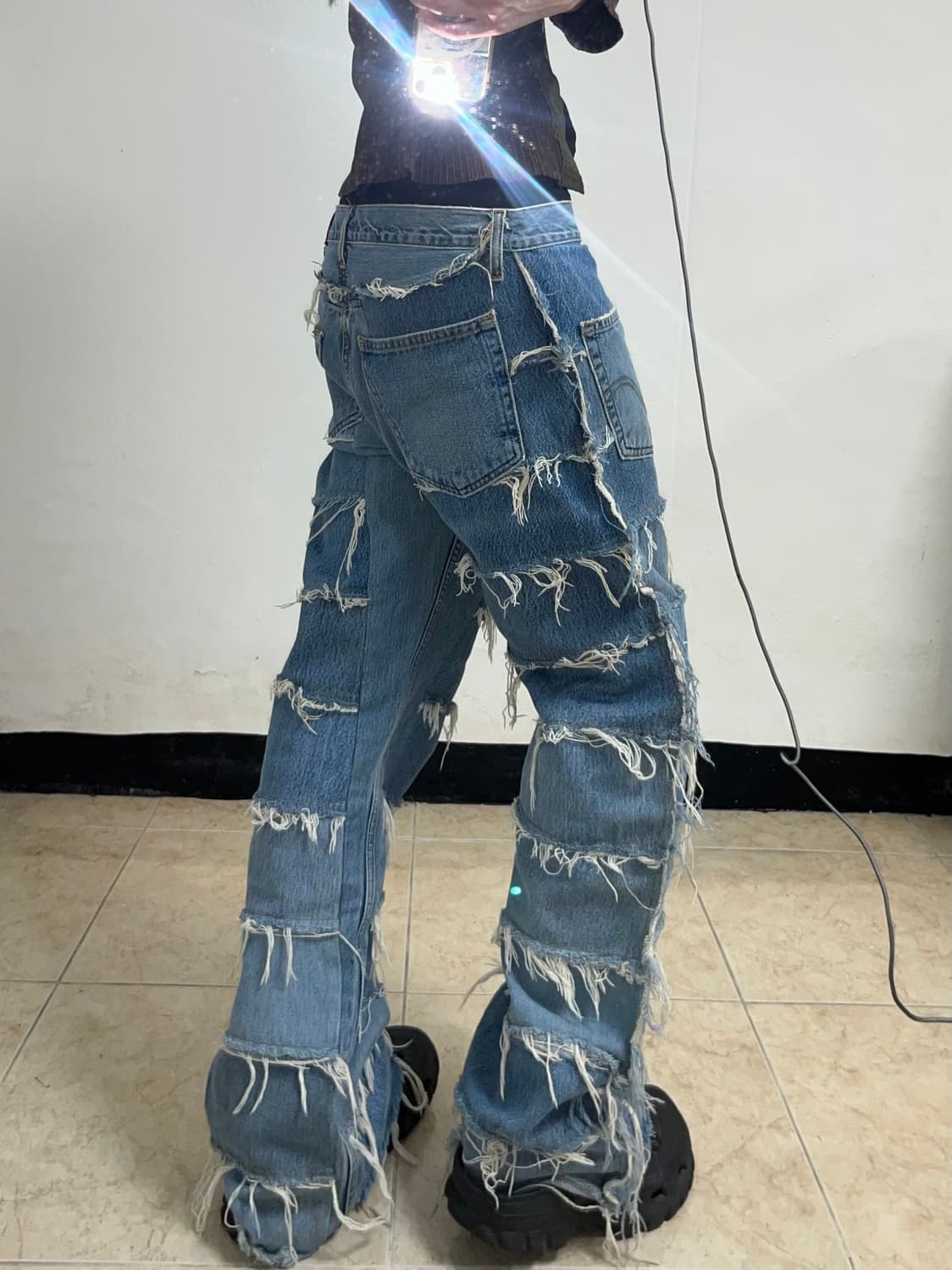 Levis 커스텀 데님 팬츠 상품이미지3