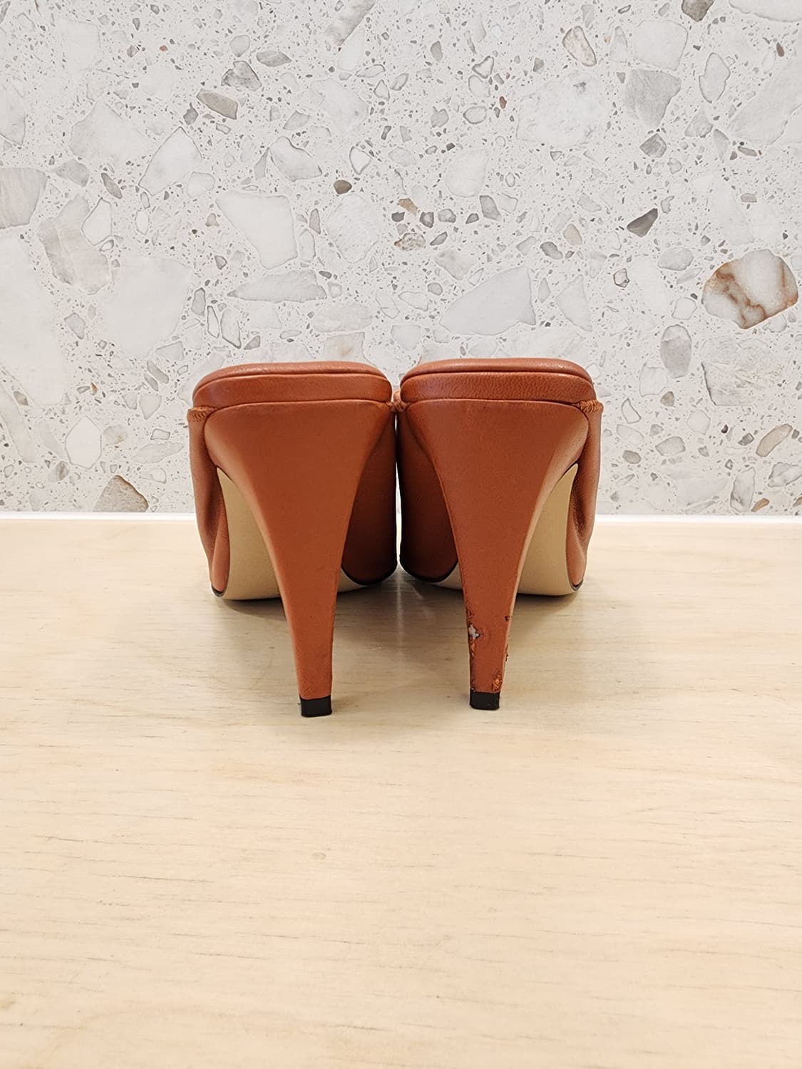 보테가베네타 슬리퍼 브라운 36.5 상품이미지3