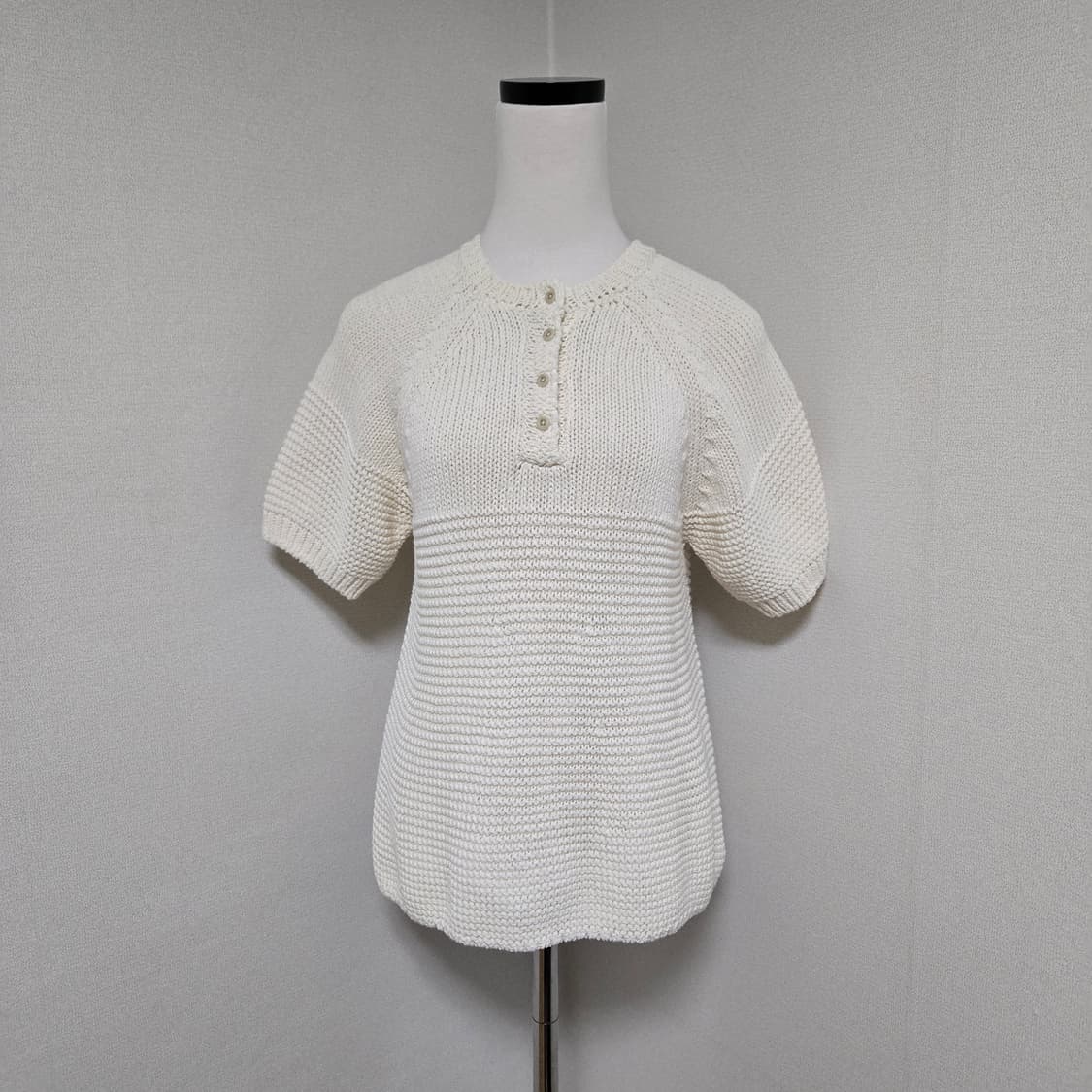 낫띵리튼 보니 숏 코튼 니트 / 여성 니트/ 여자 니트 상품이미지7