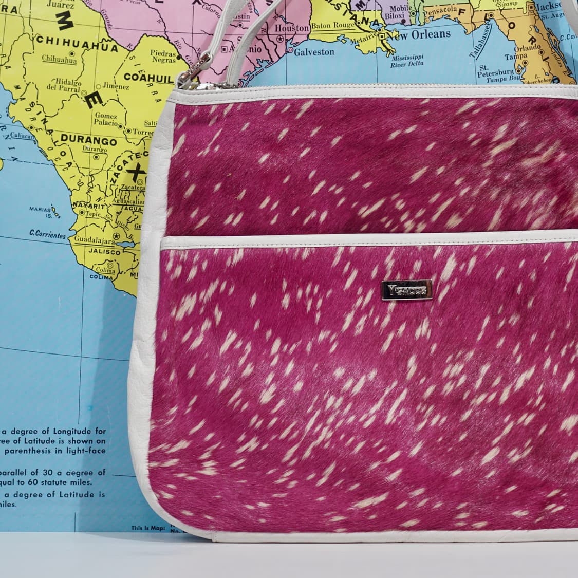 요지야마모토 Ysaccs 포니 헤어 레더 백 상품이미지3