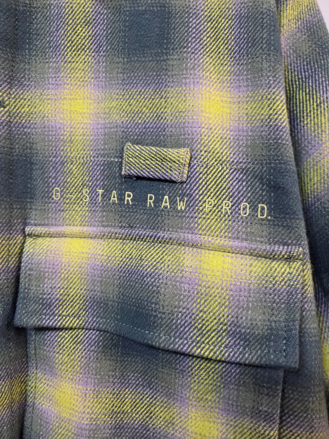 G-Star Raw 체크 셔츠 자켓(XXL)디피용 상품이미지3