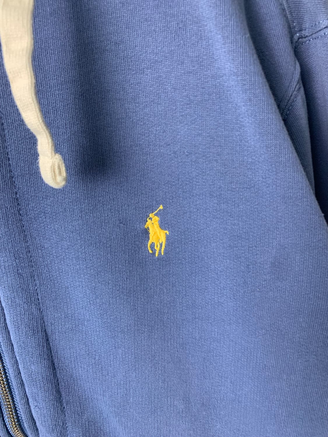 폴로 랄프로렌 옐로우포니 블루 후드집업 상품이미지4