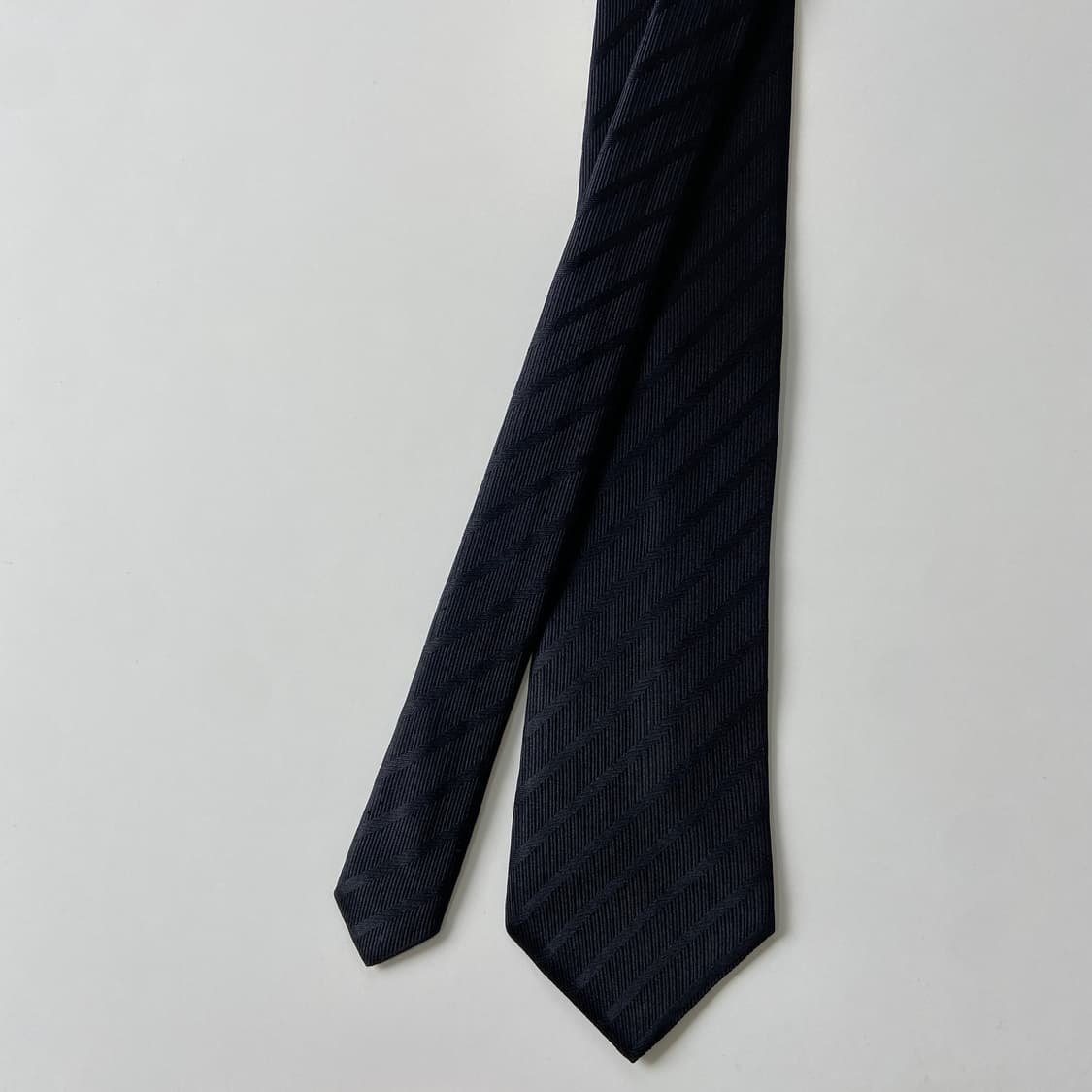 Donato Vinci 블랙 실크 이태리 넥타이 상품이미지1