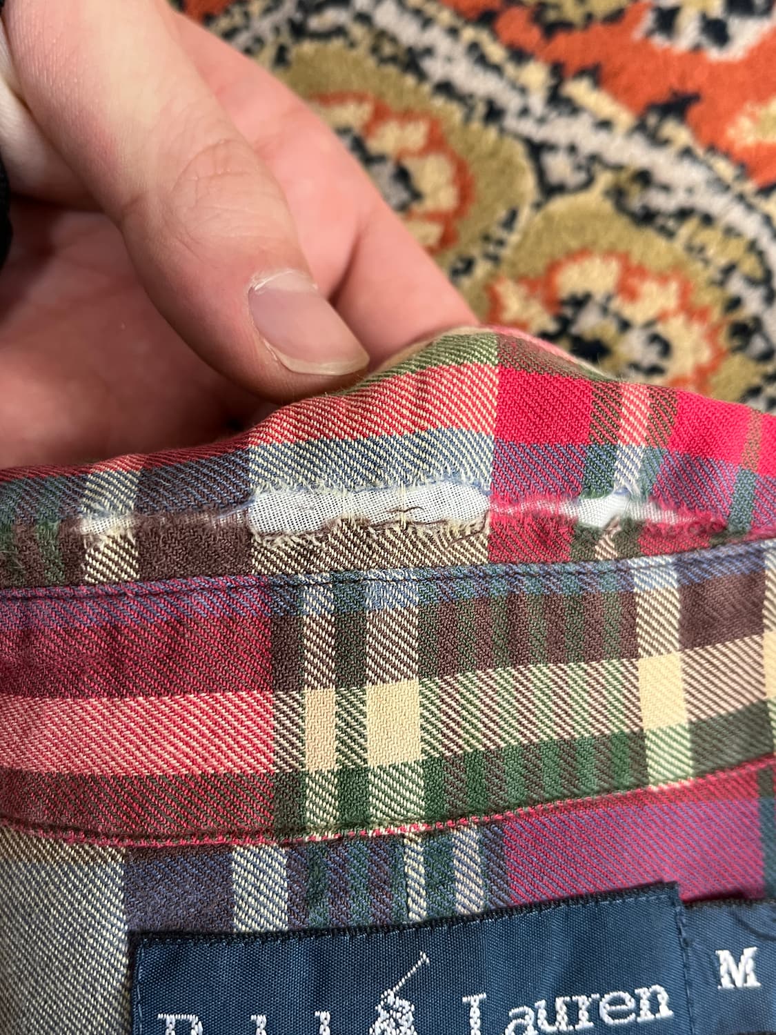 [M] 폴로 랄프로렌 체크 셔츠 상품이미지4
