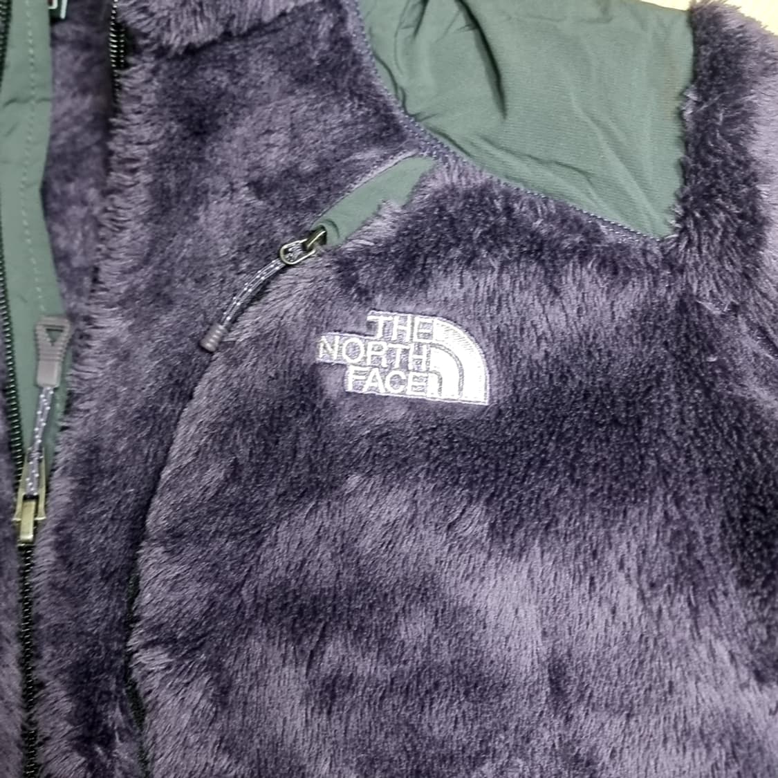 노스페이스 써멀 써미트 퍼플 후리스 자켓(90) 상품이미지2