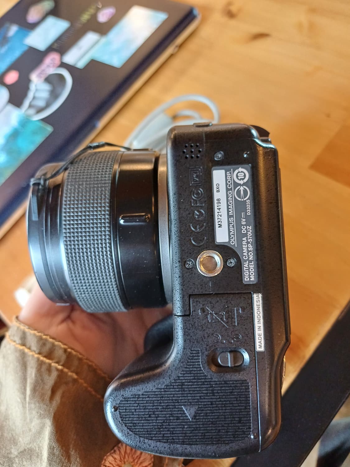 올림푸스 sp 570 uz 디지털카메라 XD카드 포함 상품이미지2