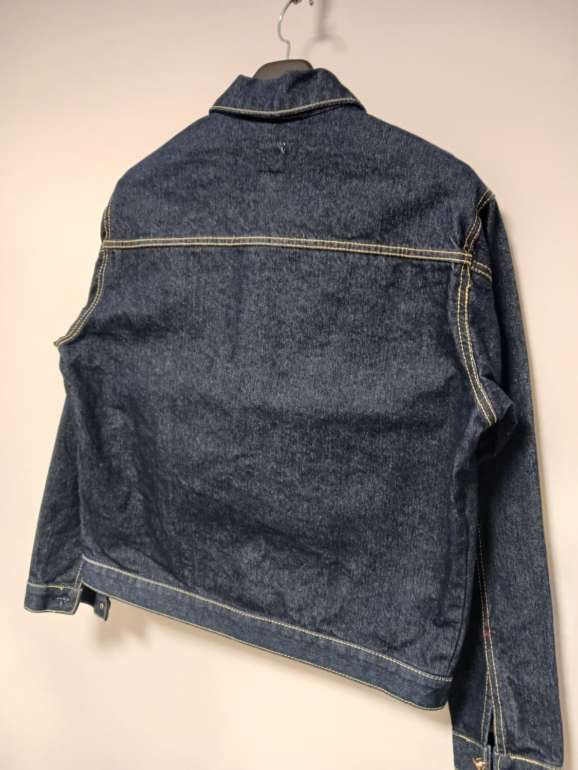 블럭 데님자켓 상품이미지4