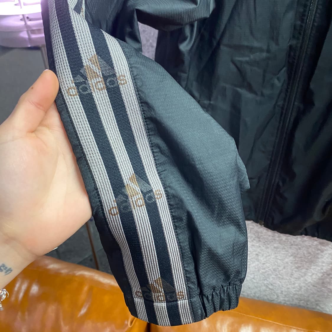 아디다스 빈티지 삼선 윈드브레이커 자켓 B4566 상품이미지5