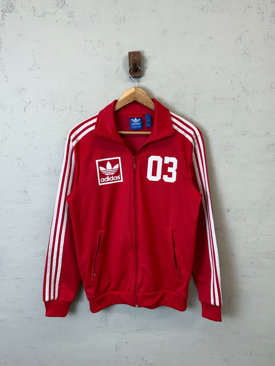 아디다스 빈티지 03 트랙탑 져지 레드 상품이미지1