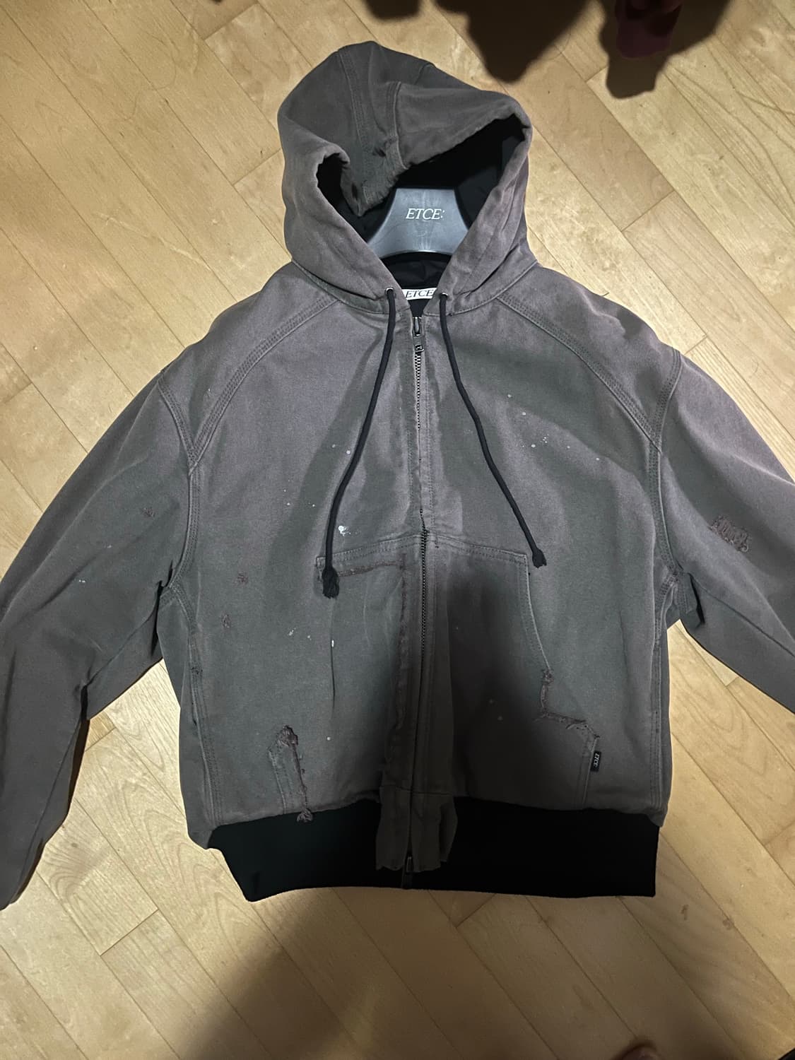 Etce vintage work hood jacket M사이즈 상품이미지6
