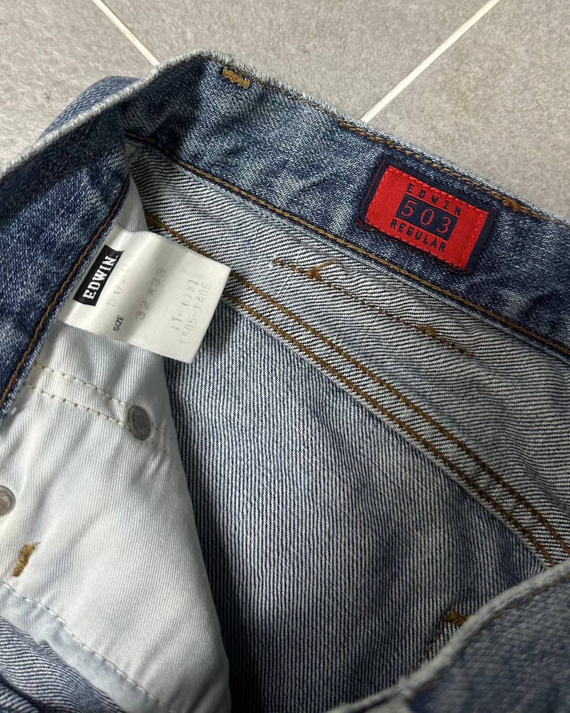 (허단40)에드윈 커스텀 503-M2098 상품이미지4