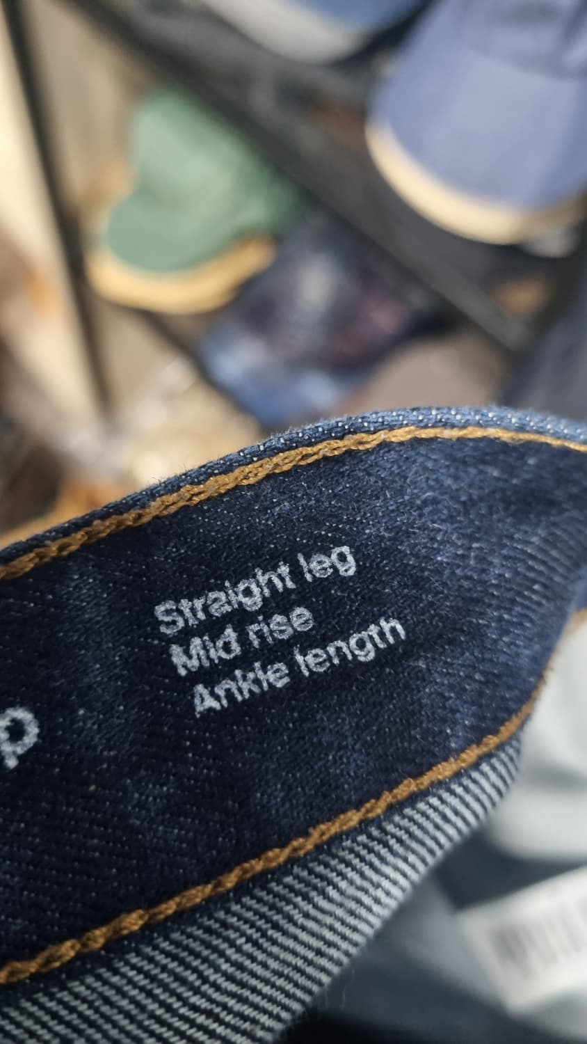 코스cos 레이디 스트레이트 턴업 데님팬츠 28size 상태10/9 상품이미지4