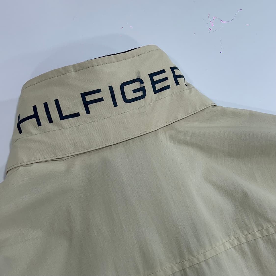 Tommy hilfiger 타미힐피거 사이드&넥 포인트 아이보리 자켓 상품이미지6