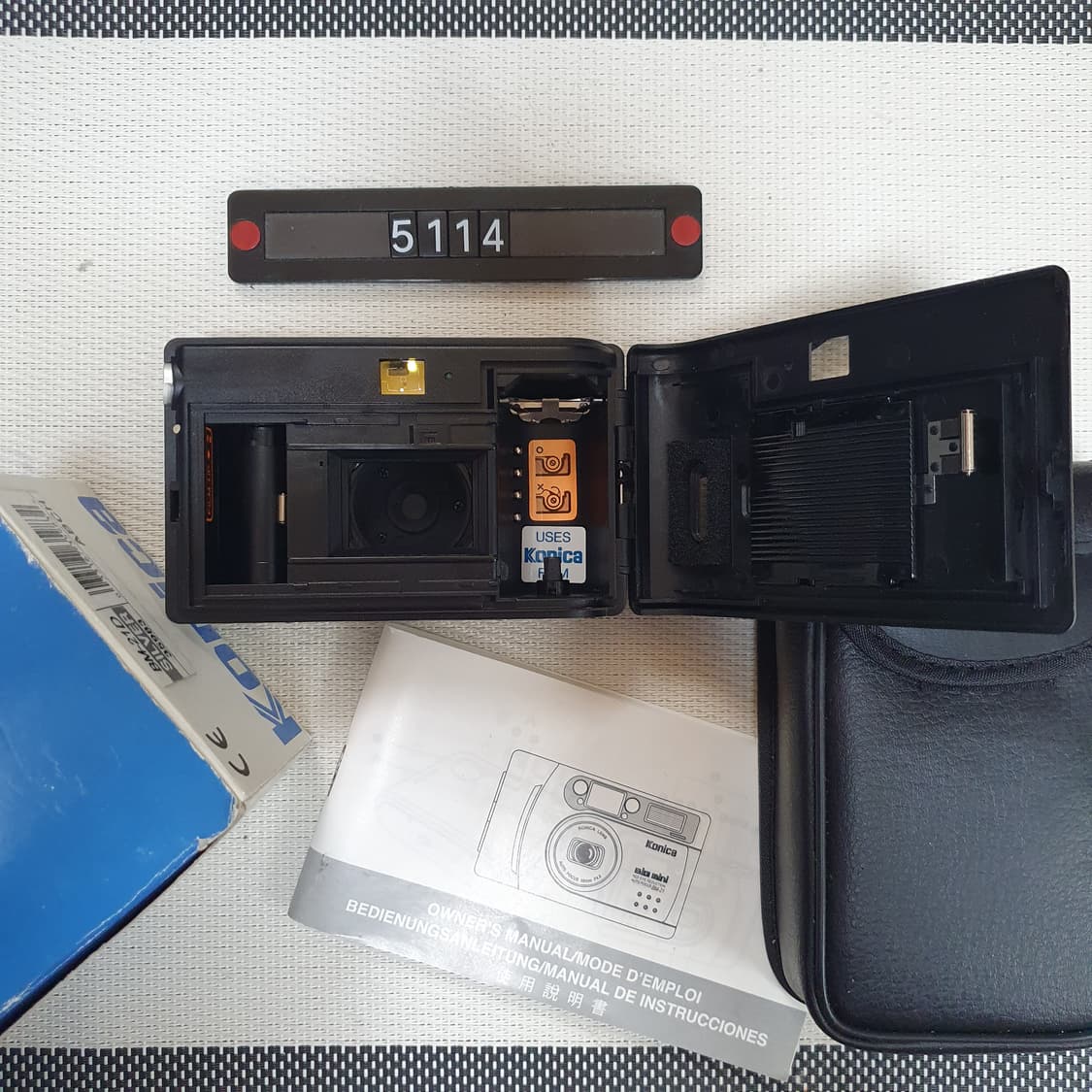 코니카 빅미니 BM-21 필름카메라 박스 상품이미지5