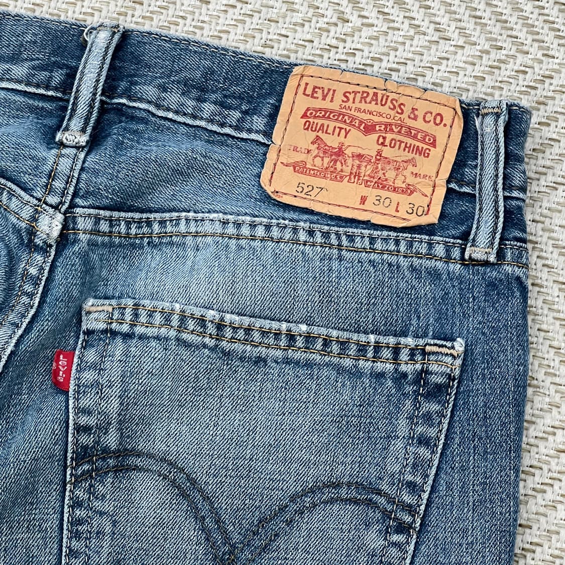 리바이스 527 부츠컷 데님팬츠 r3007 상품이미지6