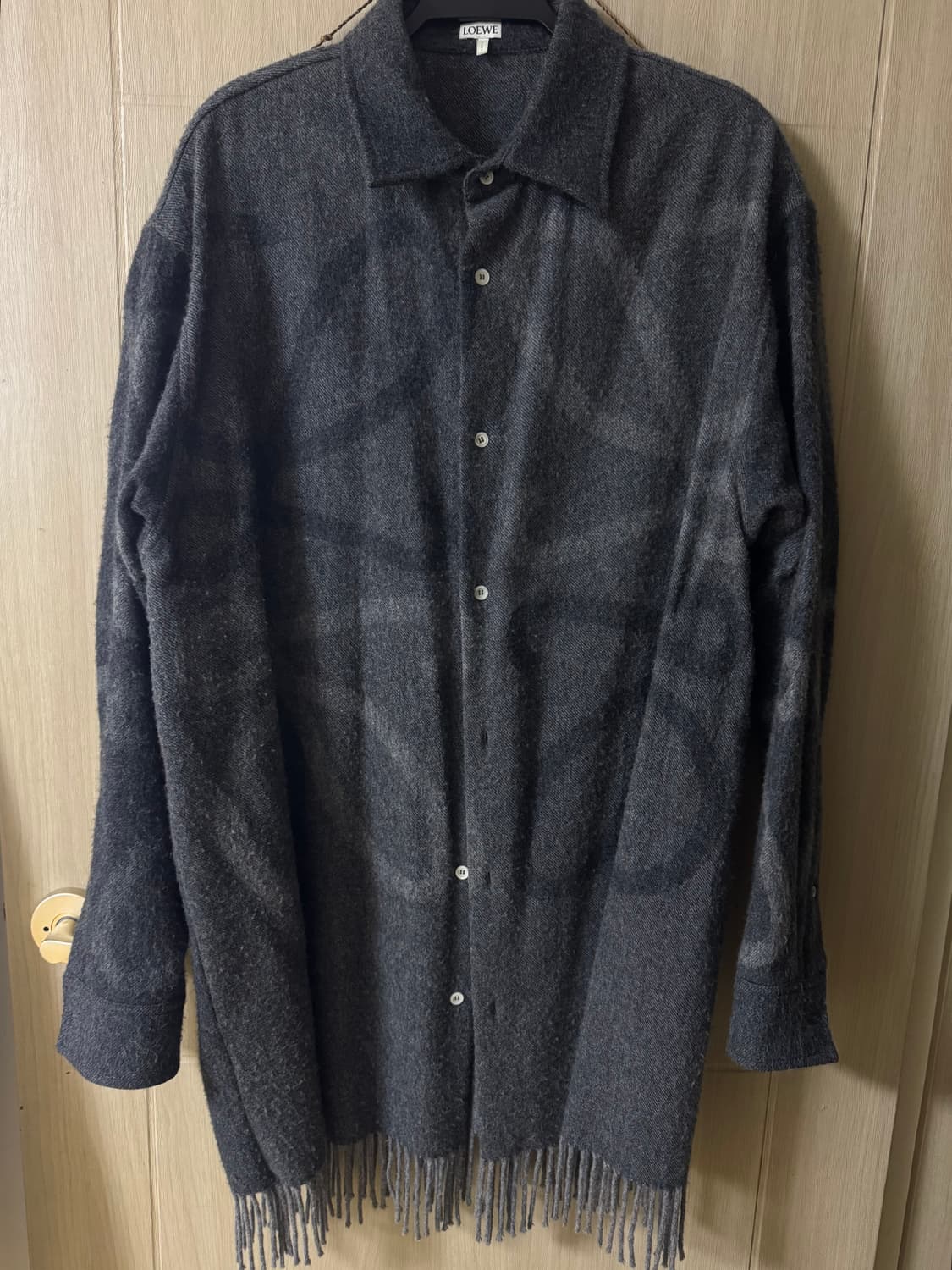 로에베 아나그램 블랭킷 셔츠 자켓 상품이미지4