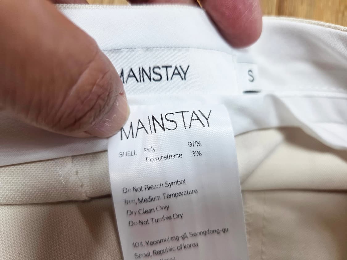 메인스테이(MAINSTAY) 샌디팬츠 55 새상품 상품이미지8
