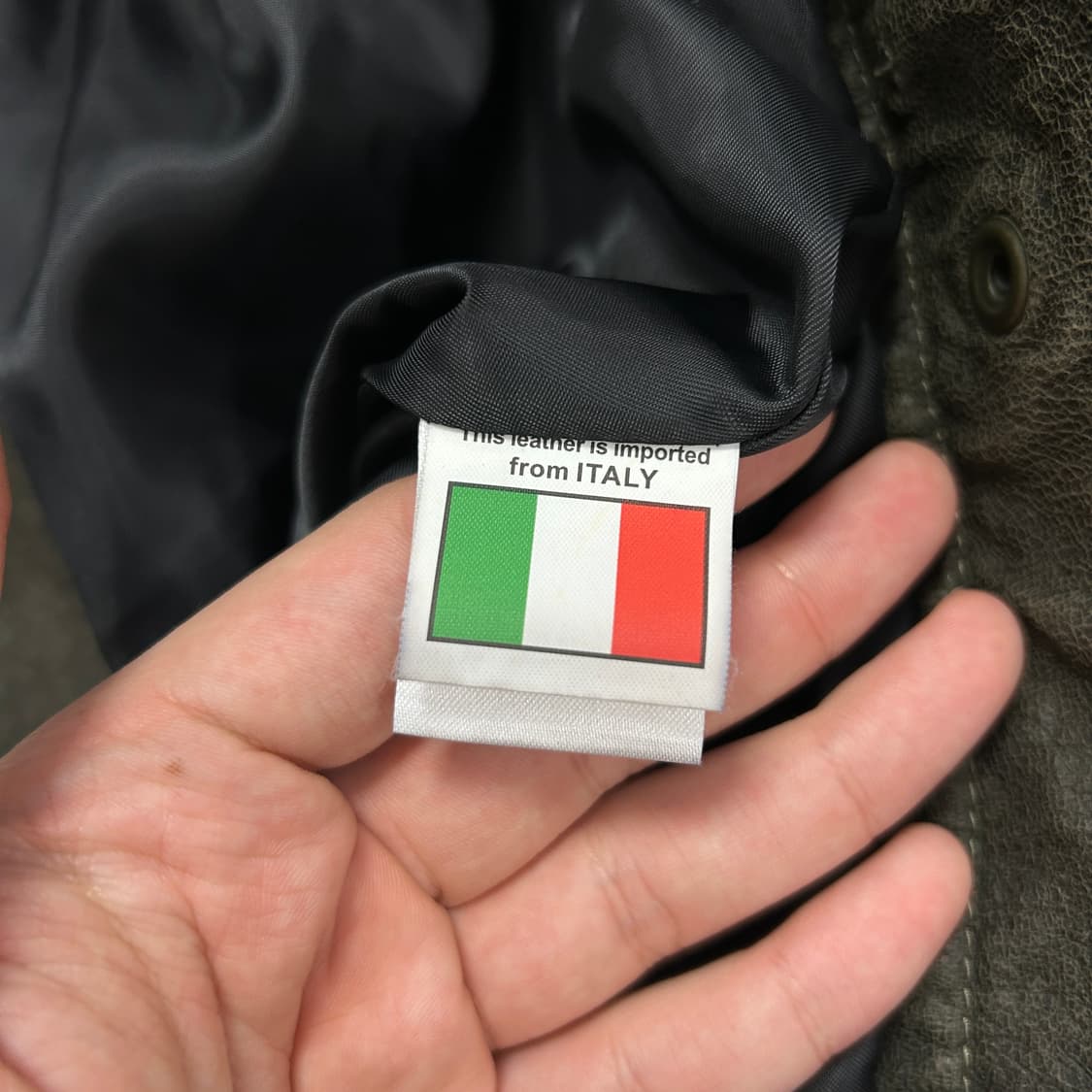 펄프픽션 빈티지 양가죽 바이커자켓(50) 상품이미지3