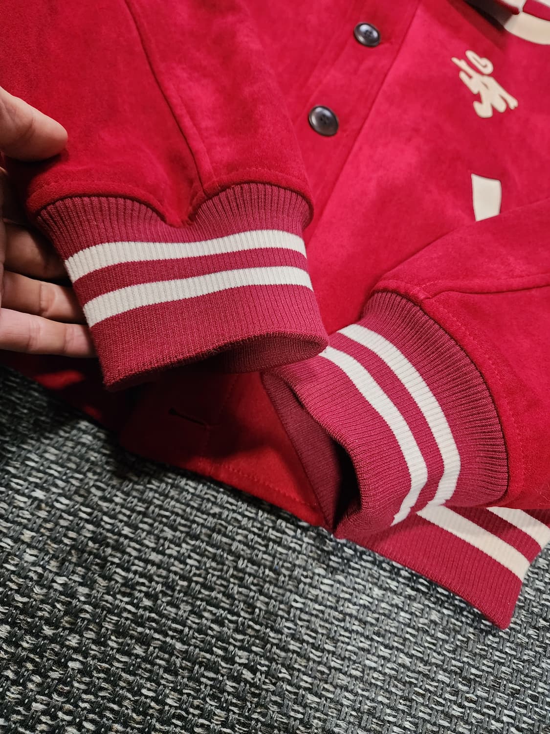 DNSR 디앤에스알 하트필드 크롭 바시티 자켓 L 상품이미지8