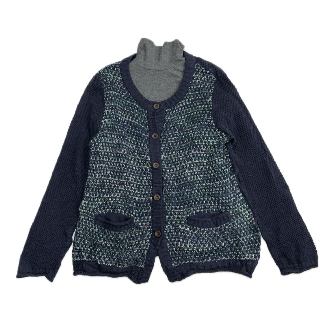 🌲겨울 숲길 우드 소녀룩🌲 하구미 스즈코 가디건 빈티지코디세트 상품이미지2