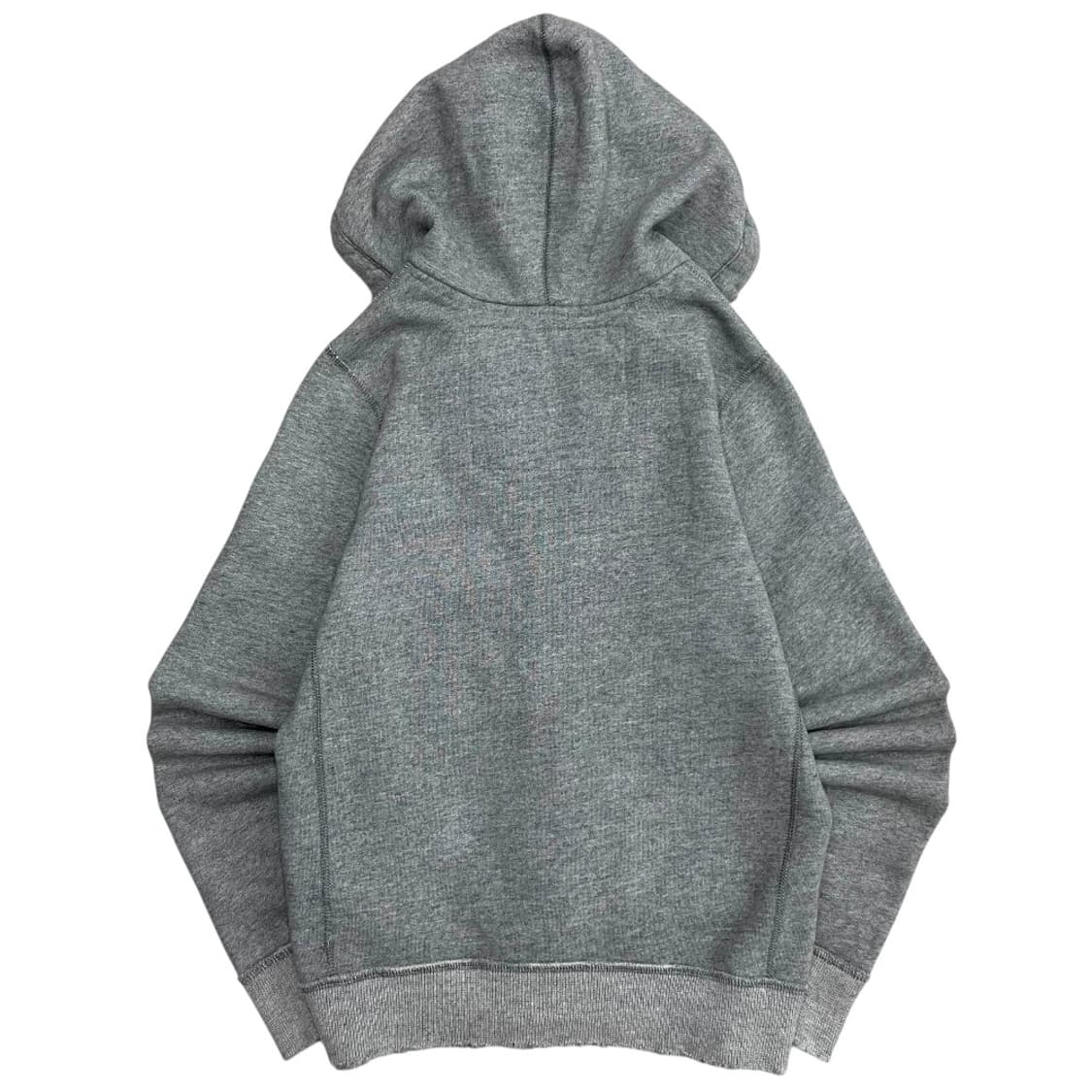 아베크롬비 센터로고 빈티지 그레이 후드집업 M 상품이미지3