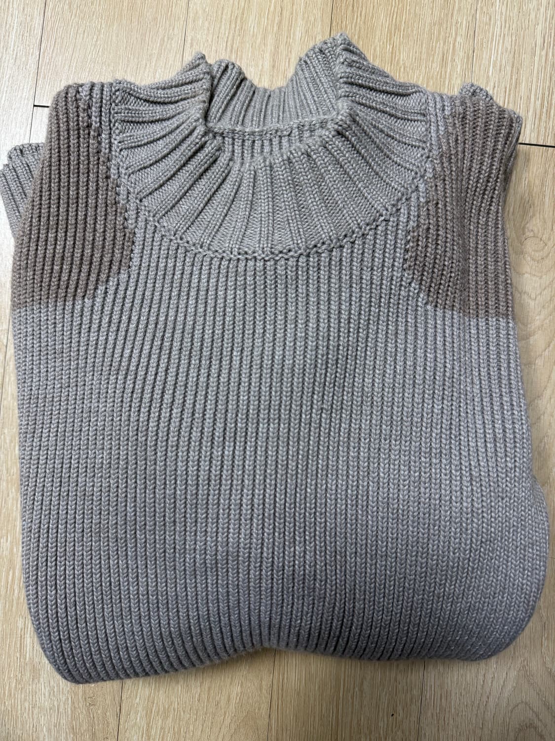 자크뮈스 자카드 메리노 울 니트 상품이미지4