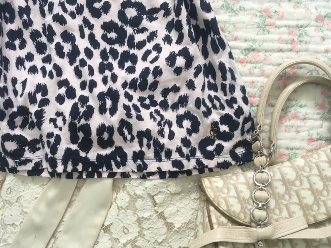 쥬시꾸뛰르 레오파드 반팔 티셔츠 상품이미지5