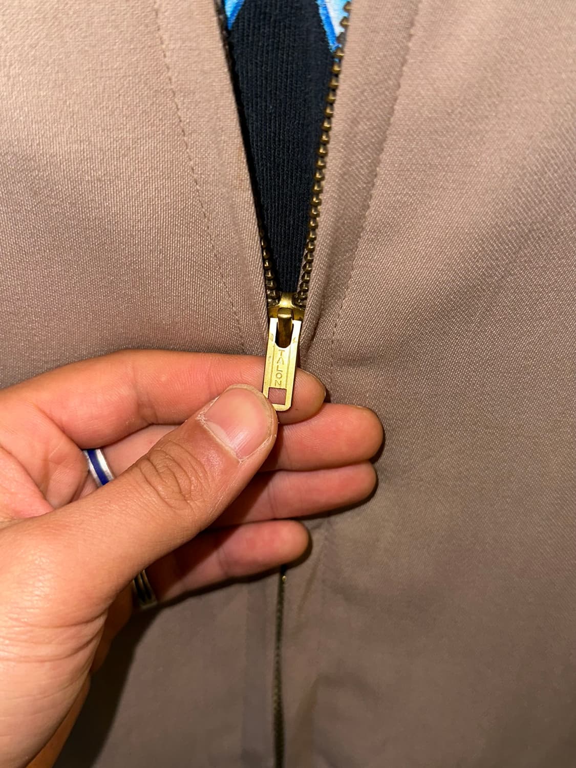 60-70‘s American talon material jacket  상품이미지6